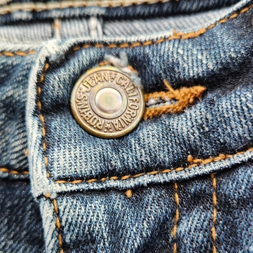 Robins Jean Straight Fit Dark Blue Denim - Picture 3 of 16